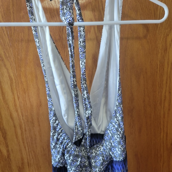 New york and company Eva Mendes collection long halter top dress - Picture 6 of 10